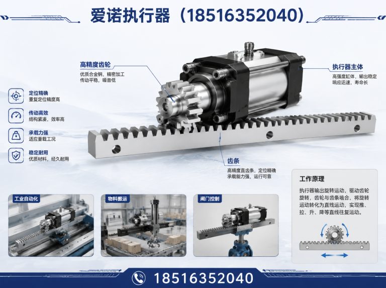 平阳县拨叉式执行器展示图